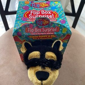 Flipazoo puppy plush brand new in box very cute